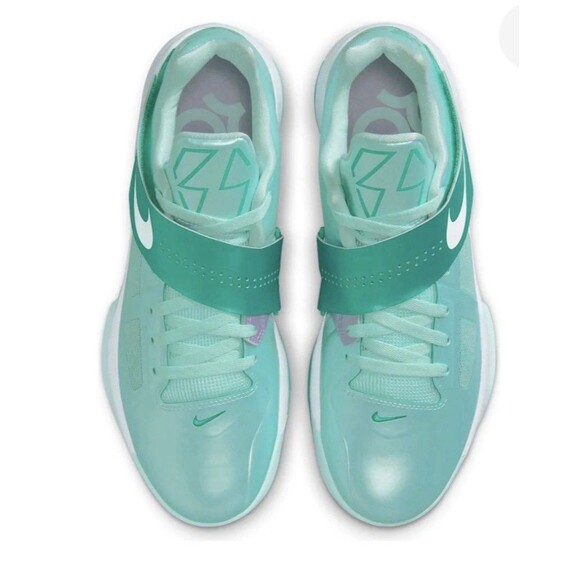 Mens Size 8.5 Nike Zoom KD 4 “Easter” Mint Green Sneakers IB3550-300 New main image 4